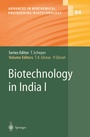 Cover: Biotechnology in India I - Springer