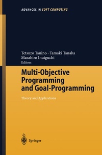 Enlarge image Cover: Multi-Objective Programming and Goal Programming - Springer