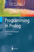 Cover: Programming in Prolog - Springer