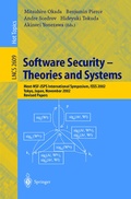 Cover: Software Security -- Theories and Systems - Springer