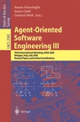 Cover: Agent-Oriented Software Engineering III - Springer