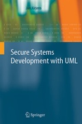 Cover: Secure Systems Development with UML - Springer