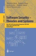 Cover: Software Security -- Theories and Systems - Springer