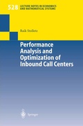 Cover: Performance Analysis and Optimization of Inbound Call Centers - Springer
