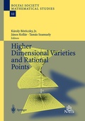 Cover: Higher Dimensional Varieties and Rational Points - Springer