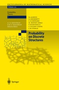 Cover: Probability on Discrete Structures - Springer