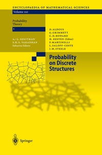 Enlarge image Cover: Probability on Discrete Structures - Springer