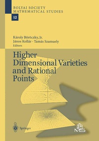 Enlarge image Cover: Higher Dimensional Varieties and Rational Points - Springer