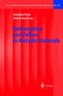 Cover: Deformation and Failure in Metallic Materials - Springer