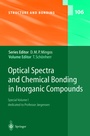 Cover: Optical Spectra and Chemical Bonding in Inorganic Compounds - Springer