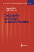 Cover: Deformation and Failure in Metallic Materials - Springer
