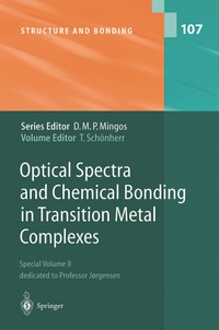 Abbildung von: Optical Spectra and Chemical Bonding in Transition Metal Complexes - Springer
