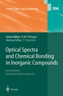 Cover: Optical Spectra and Chemical Bonding in Inorganic Compounds - Springer