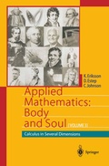 Cover: Applied Mathematics: Body and Soul - Springer