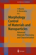 Cover: Morphology Control of Materials and Nanoparticles - Springer