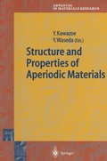 Cover: Structure and Properties of Aperiodic Materials - Springer