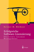 Cover: Erfolgreiche Software-Lizenzierung - Springer