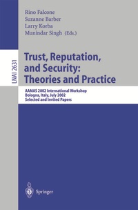 Abbildung von: Trust, Reputation, and Security: Theories and Practice - Springer