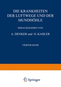 Cover: Die Krankheiten der Luftwege und der Mundh&ouml;hle - Springer