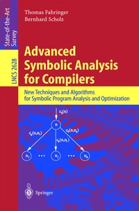 Enlarge image Cover: Advanced Symbolic Analysis for Compilers - Springer