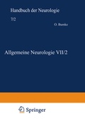 Cover: Allgemeine Neurologie VII/2 - Springer