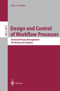 Enlarge image Cover: Design and Control of Workflow Processes - Springer