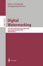 Cover: Digital Watermarking - Springer