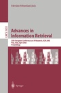 Cover: Advances in Information Retrieval - Springer