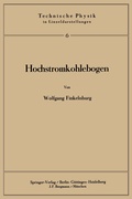 Cover: Hochstromkohlebogen - Springer