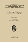 Cover: Die eindeutige Zerlegbarkeit eines Knotens in Primknoten - Springer