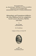 Cover: Klimatologie und Vegetationsverh&auml;ltnisse der Athos-Halbinsel und der ost&auml;g&auml;ischen Inseln Lemnos, Evstratios, Mytiline und Chios - Springer