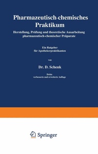 Abbildung von: Pharmazeutisch-chemisches Praktikum - Springer