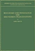 Cover: Biochemie Und Physiologie Der Sekundaren Pflanzenstoffe - Springer