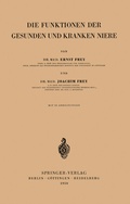 Cover: Die Funktionen der Gesunden und Kranken Niere - Springer