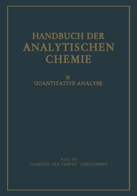 Enlarge image Cover: Elemente der Vierten Nebengruppe - Springer