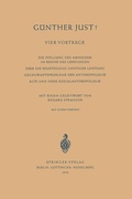 Cover: Vier Vortr&auml;ge - Springer