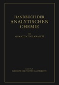 Cover: Elemente der F&uuml;nften Hauptgruppe - Springer