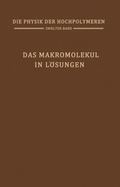 Cover: Das Makromolek&uuml;l in L&ouml;sungen - Springer