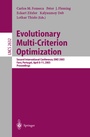 Cover: Evolutionary Multi-Criterion Optimization - Springer