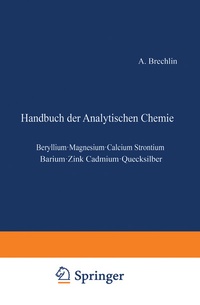 Enlarge image Cover: Elemente der zweiten Gruppe - Springer