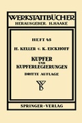 Cover: Kupfer und Kupferlegierungen - Springer