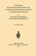 Cover: Chemische Bestimmungsmethoden von Steroidhormonen in K&ouml;rperfl&uuml;ssigkeiten - Springer
