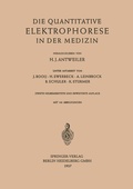 Cover: Die Quantitative Elektrophorese in der Medizin - Springer