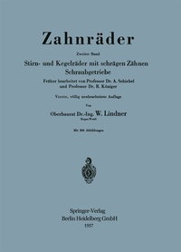 Enlarge image Cover: Zahnräder - Springer