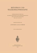 Cover: Betatron und Telekobalttherapie - Springer