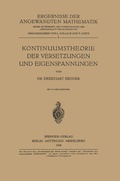 Cover: Kontinuumstheorie der Versetzungen und Eigenspannungen - Springer