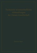 Cover: Technisch-Wissenschaftliche Abhandlungen Der Osram-Gesellschaft - Springer