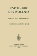 Cover: Bericht Uber Das Jahr 1958 - Springer