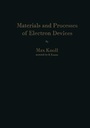 Cover: Materials and Processes of Electron Devices - Springer