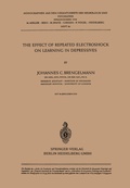 Cover: The Effect of Repeated Electroshock on Learning in Depressives - Springer